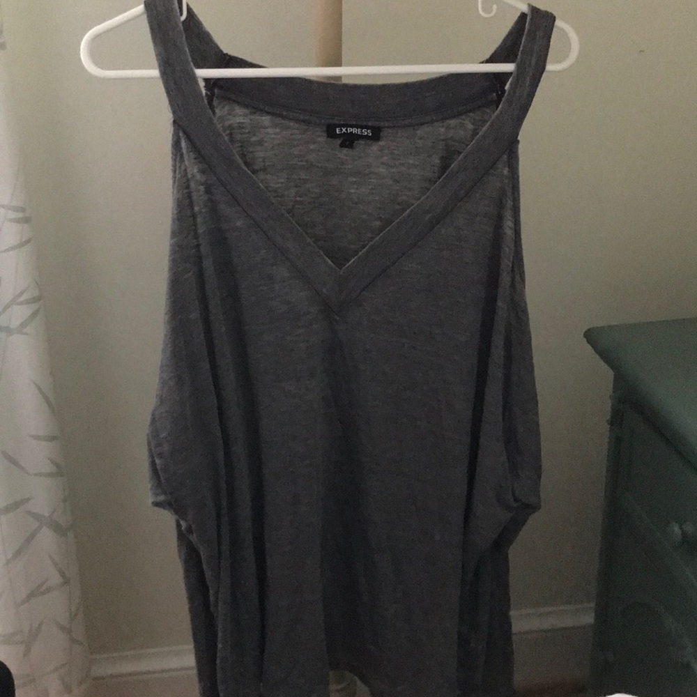 Express burn out long sleeve